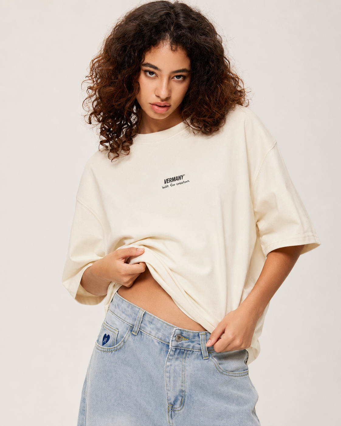 Iconic Tee Beige