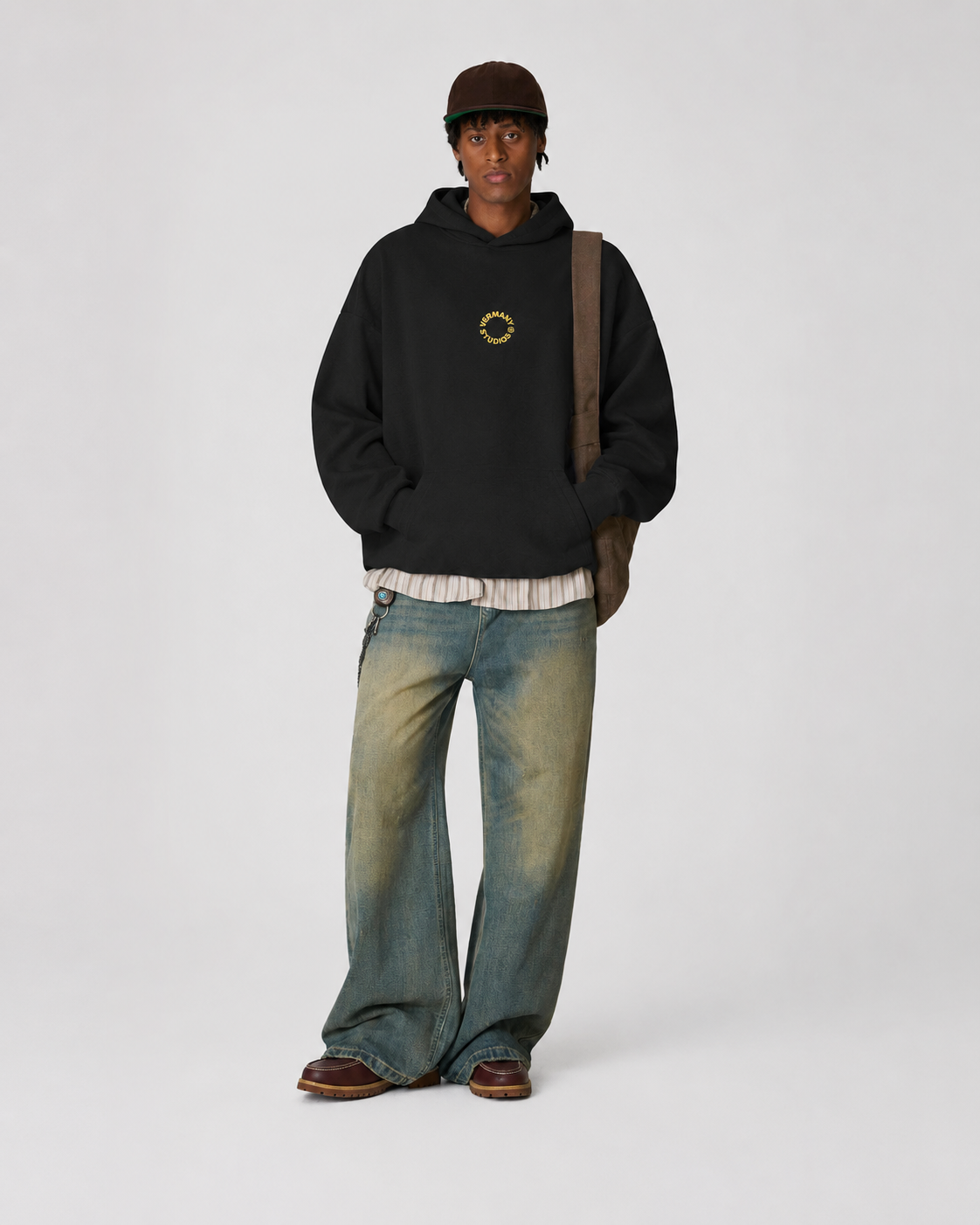 Emoticon Hoodie Black
