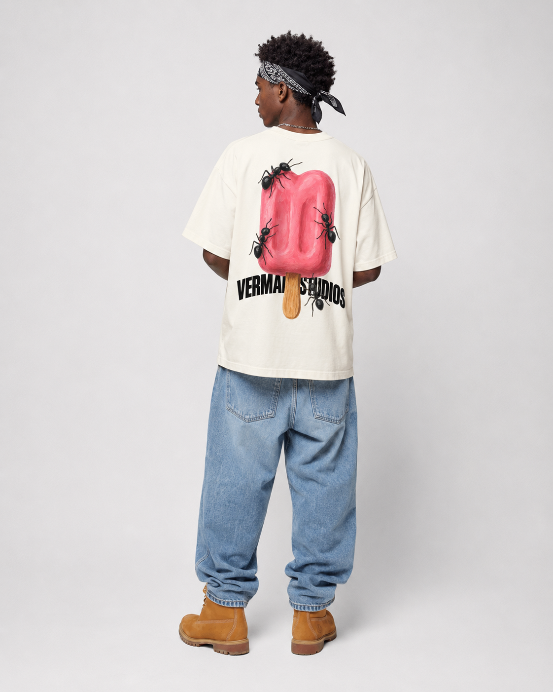 Popsicle Tee Beige