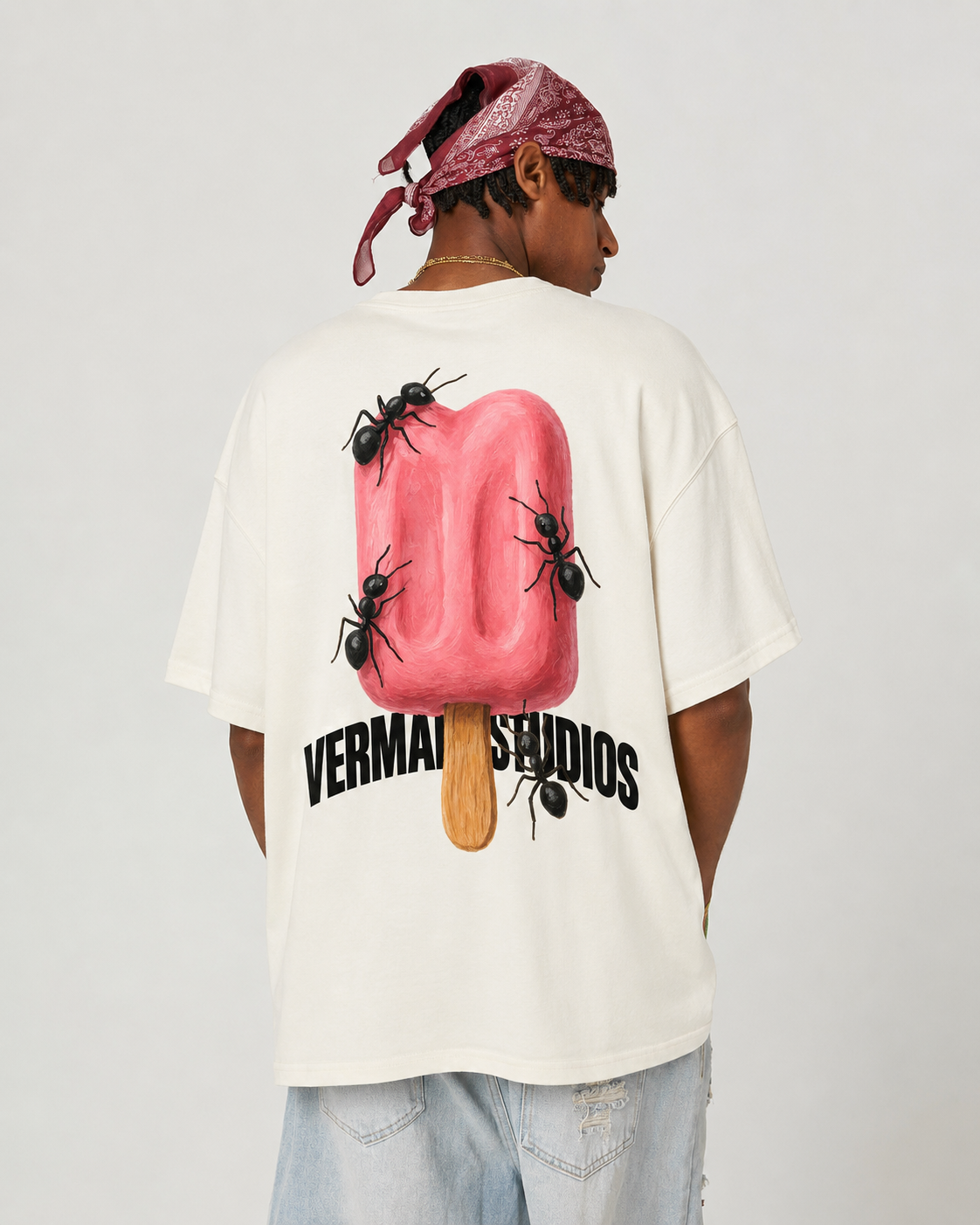 Popsicle Tee Beige