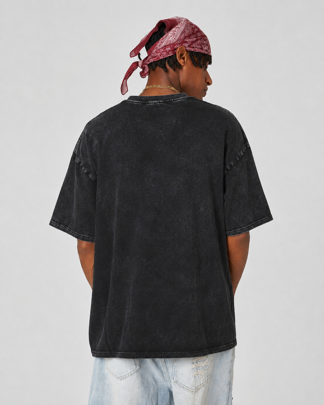 DOBIE - Washed Black Tee