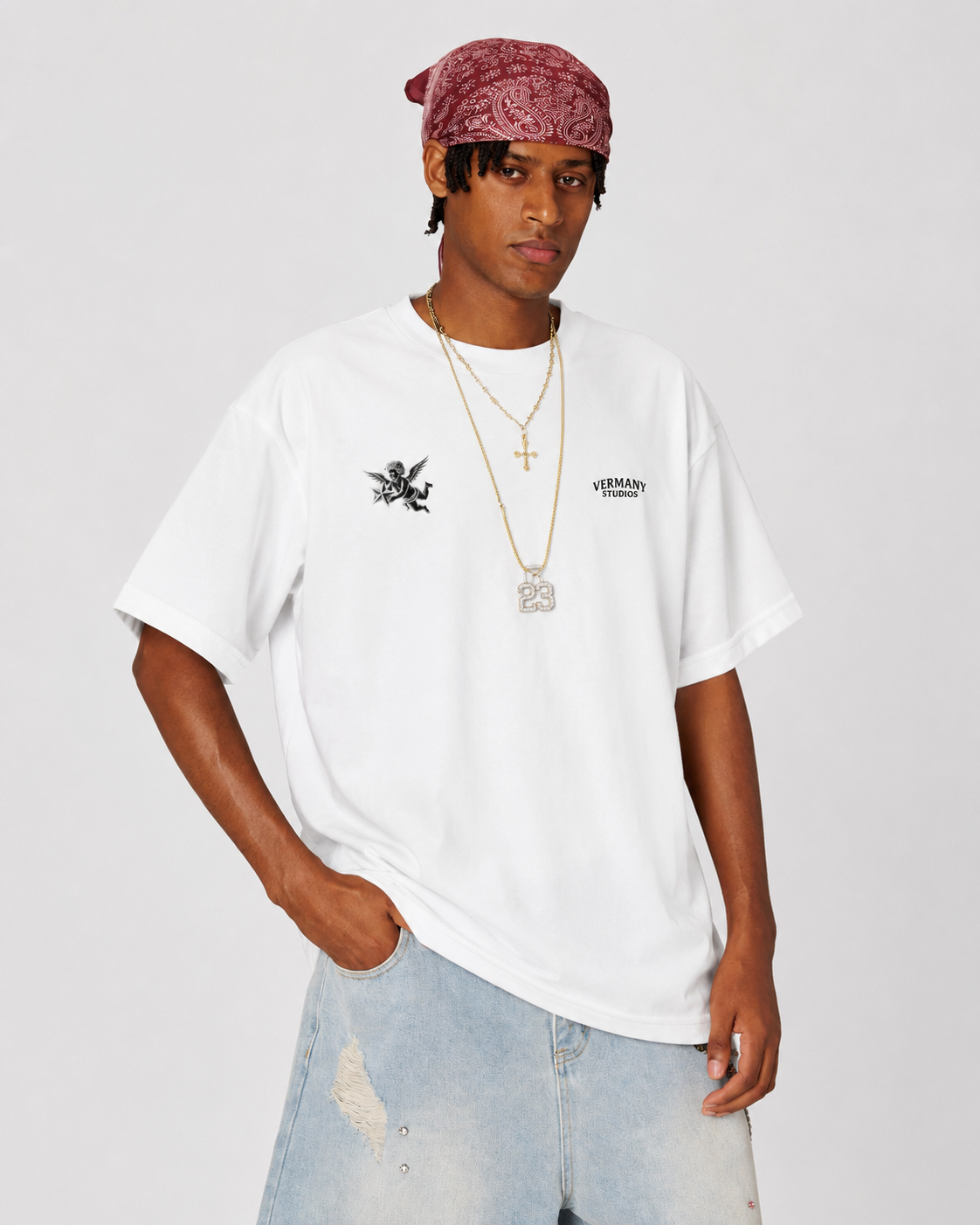Angel Tee White