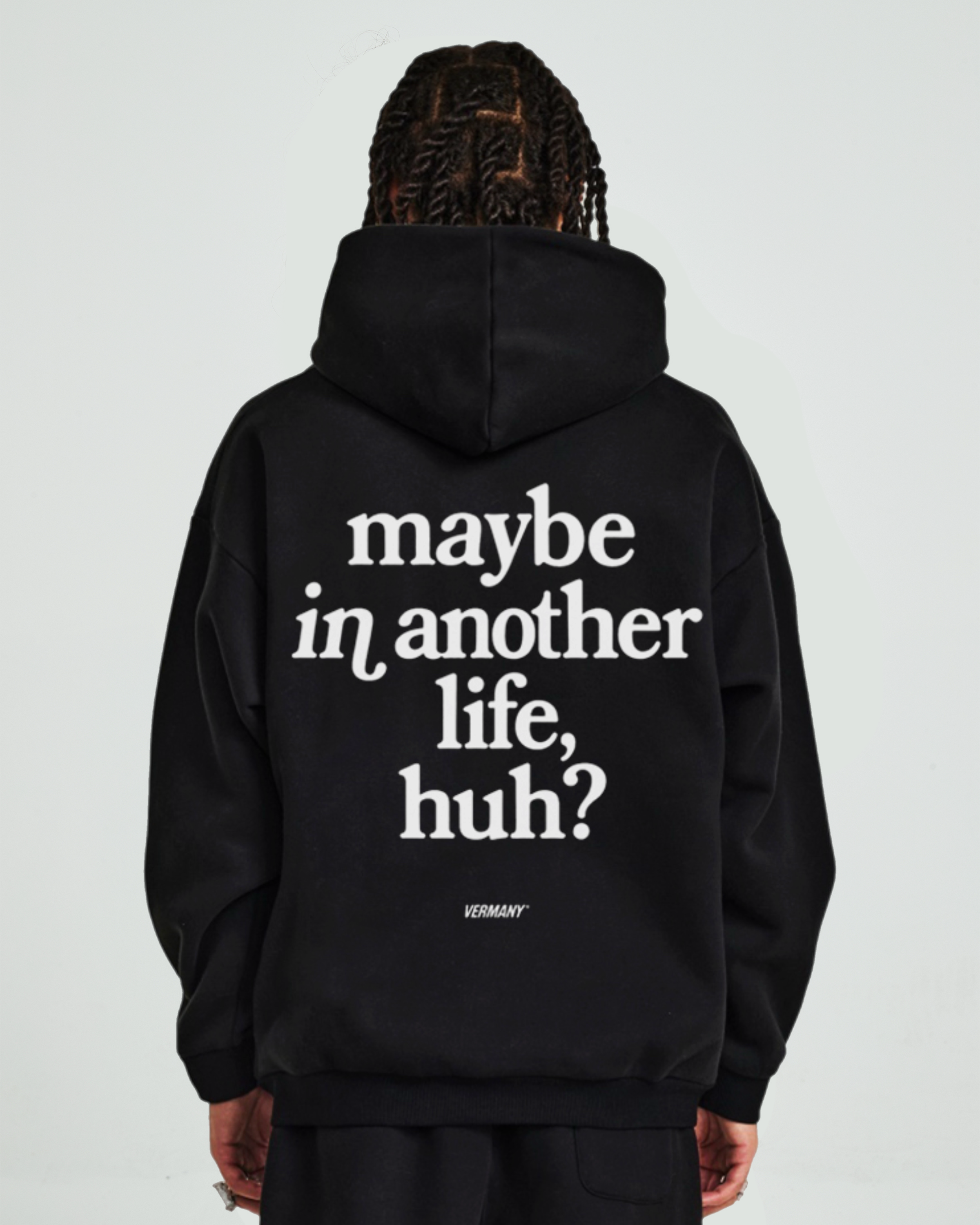 Maybe Hoodie Black