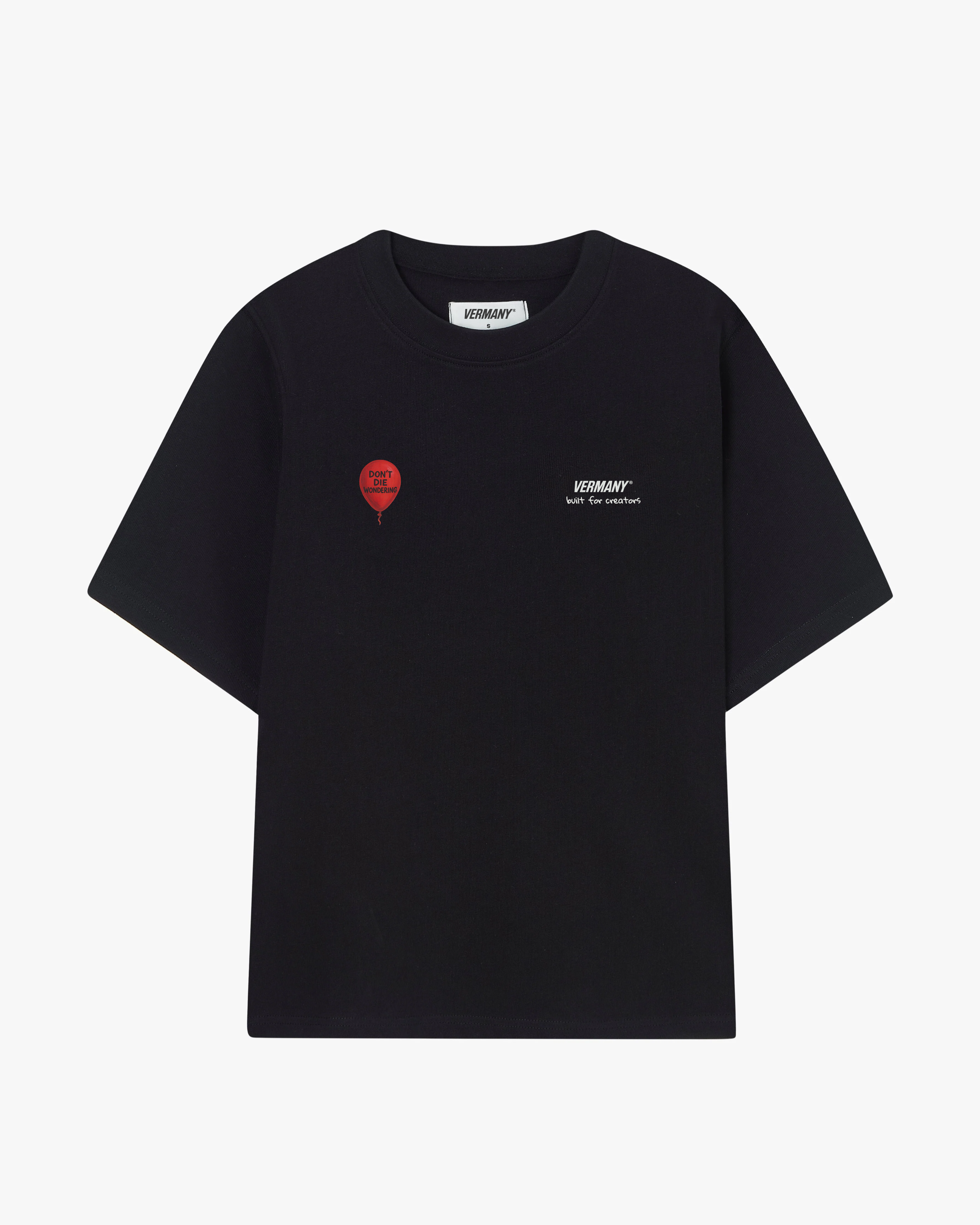 Balloon Tee Black