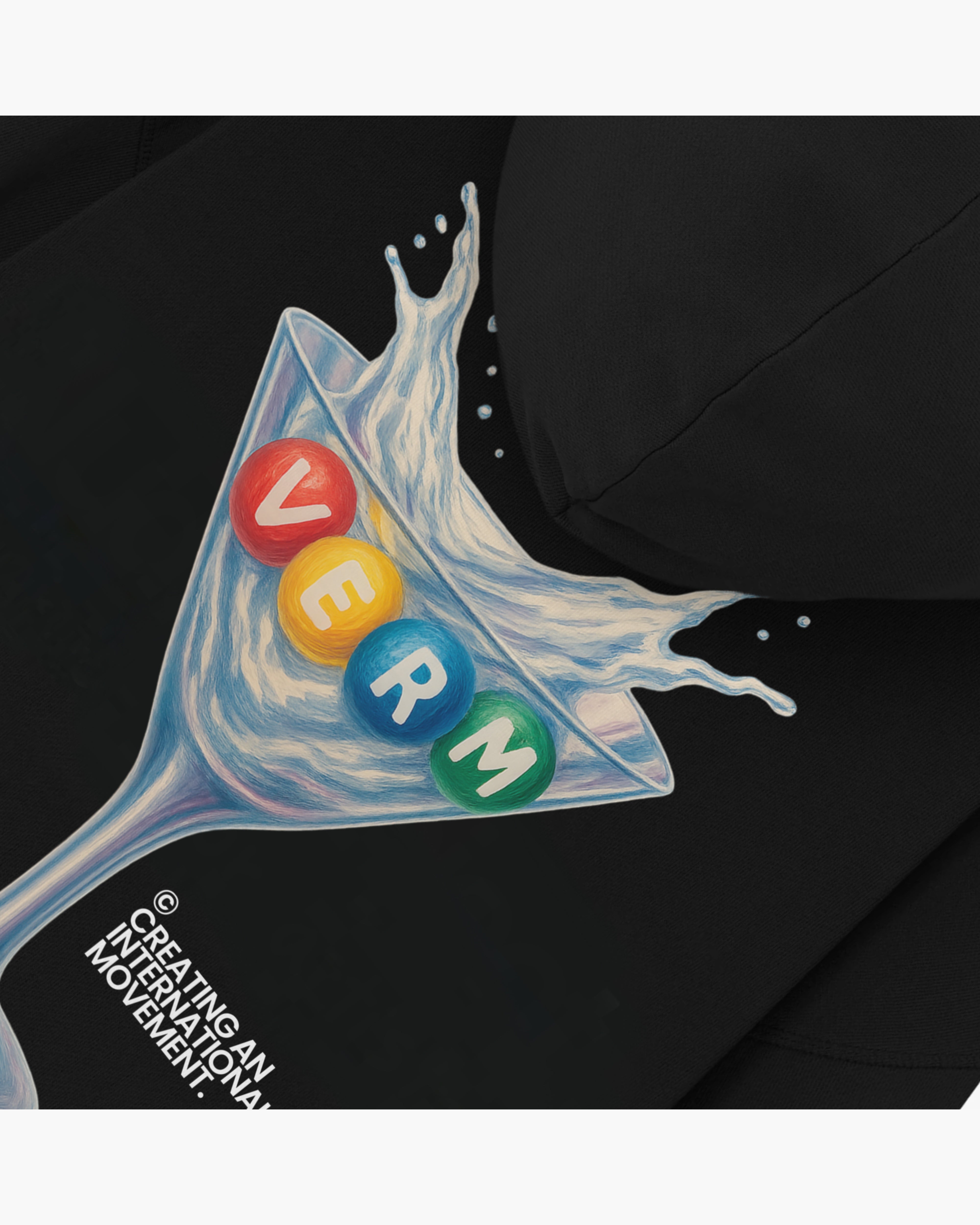 Martini Hoodie Black