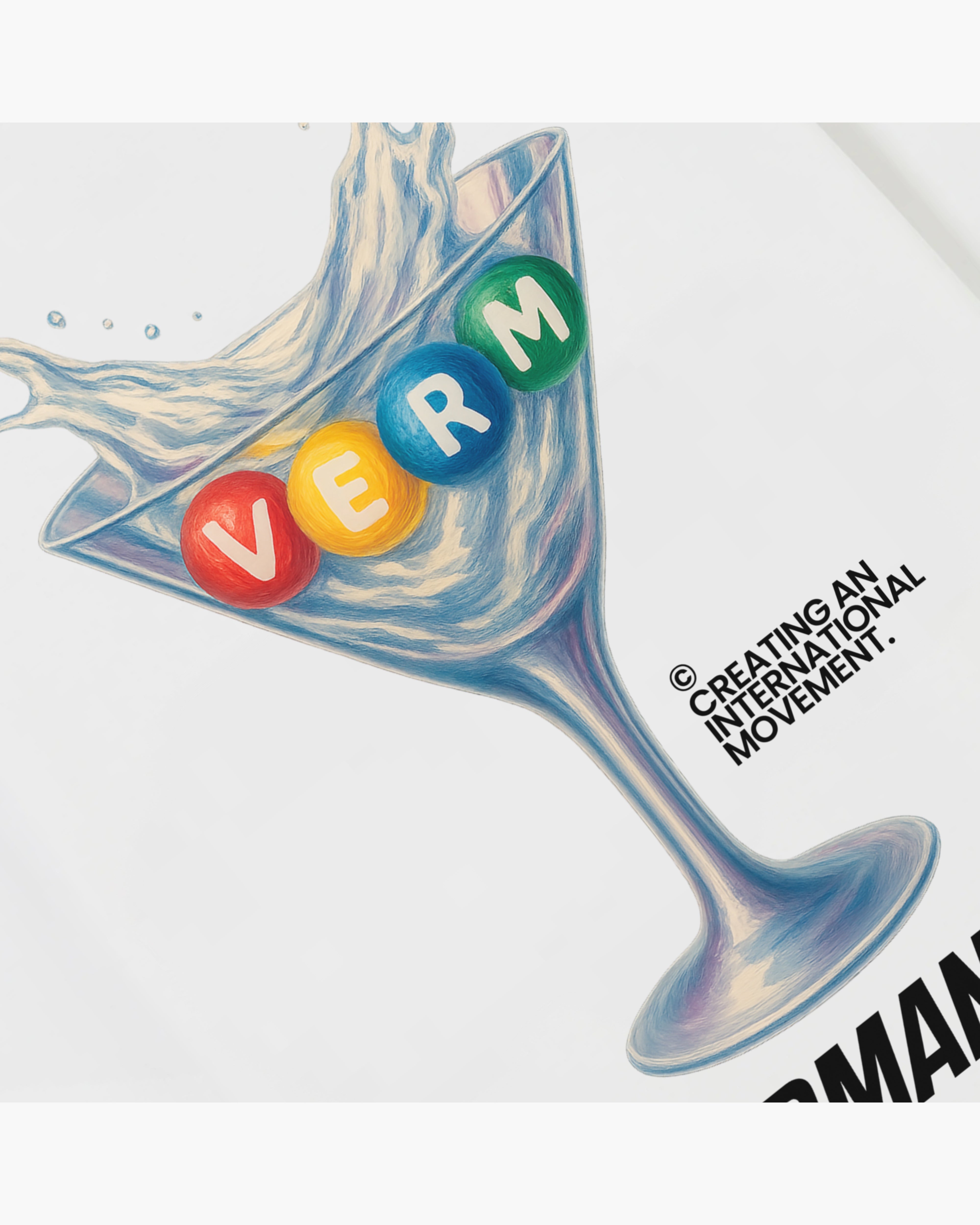 Martini Tee White
