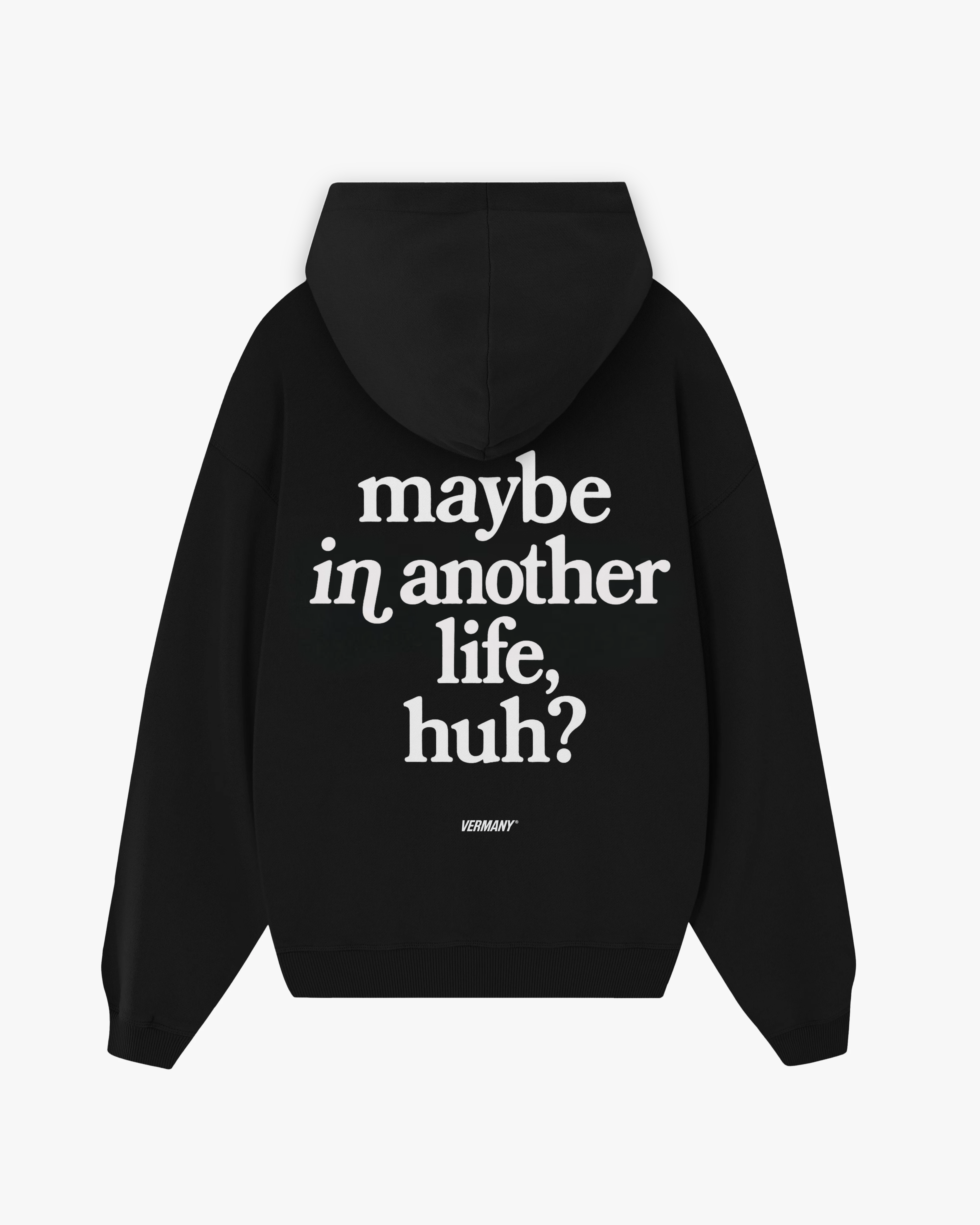 Maybe Hoodie Black
