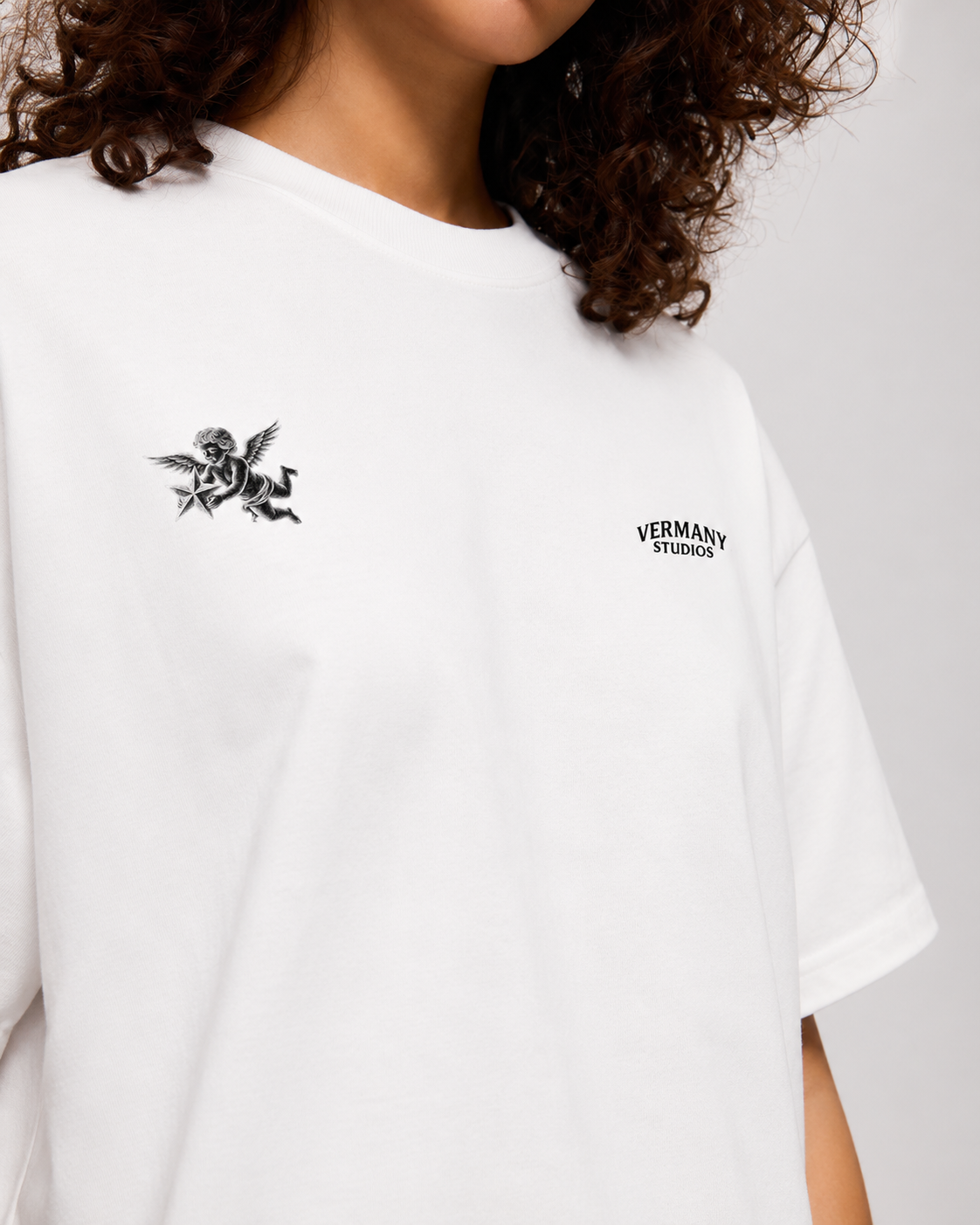 Angel Tee White