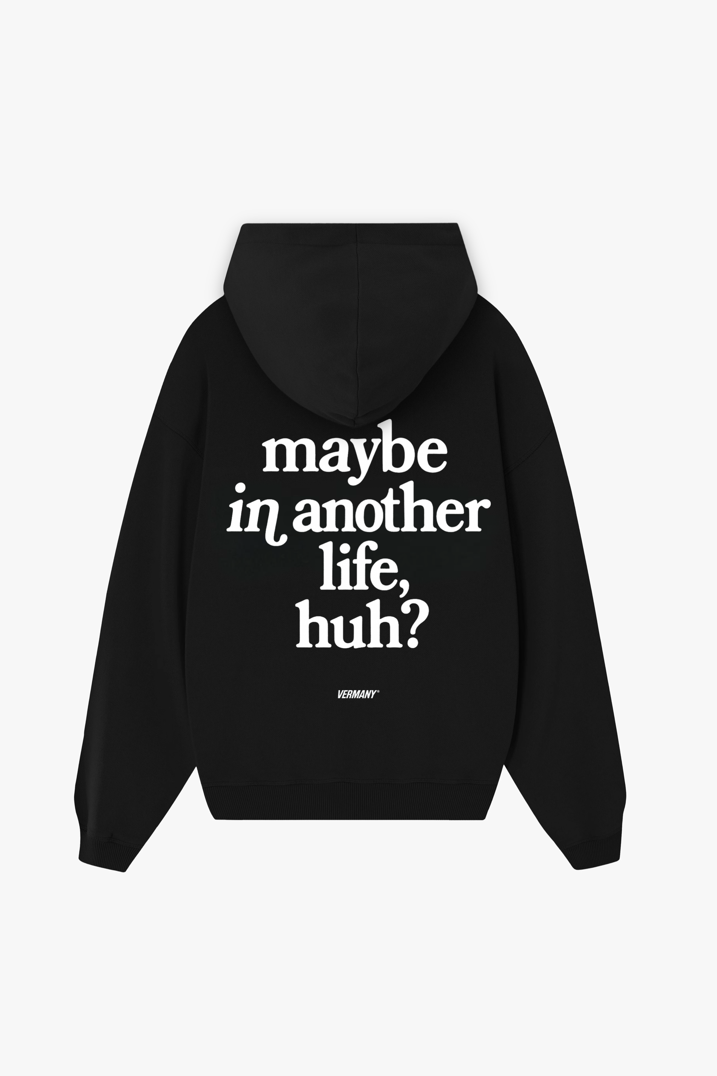 Maybe Hoodie Black
