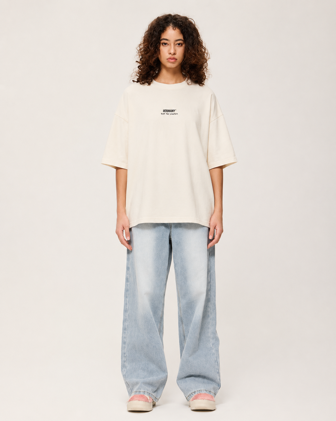 Iconic Tee Beige