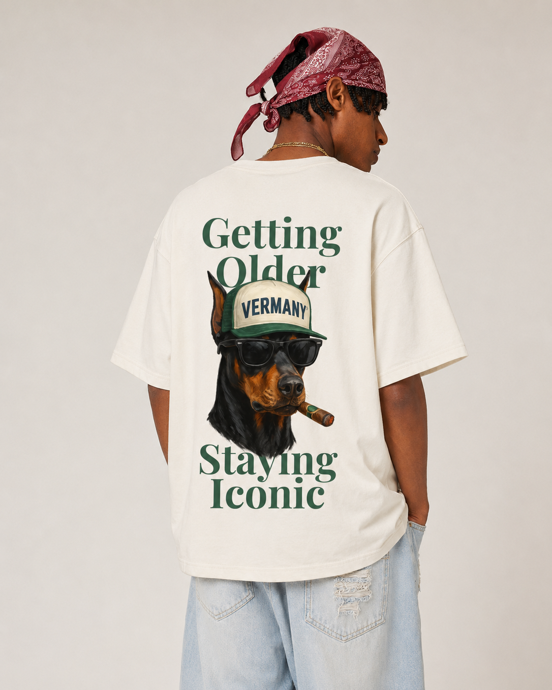 Iconic Tee Beige