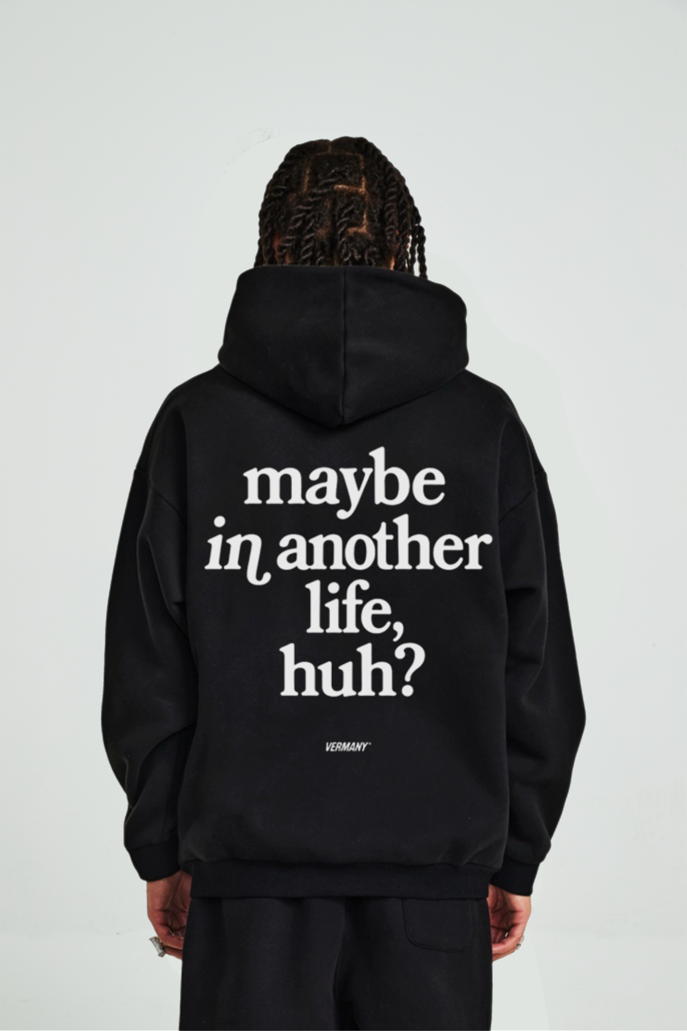 Maybe Hoodie Black