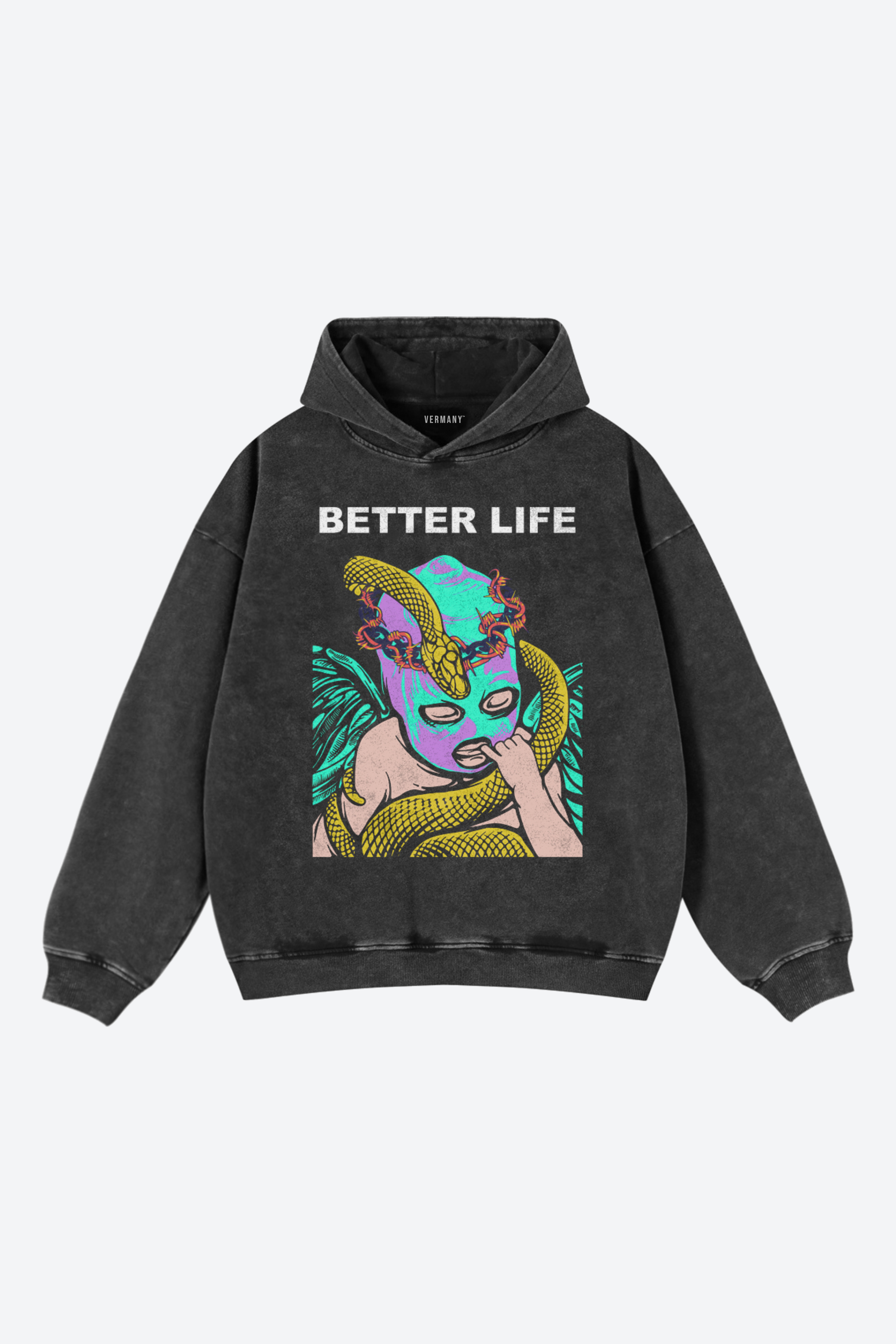 BETTER LIFE - Washed Black