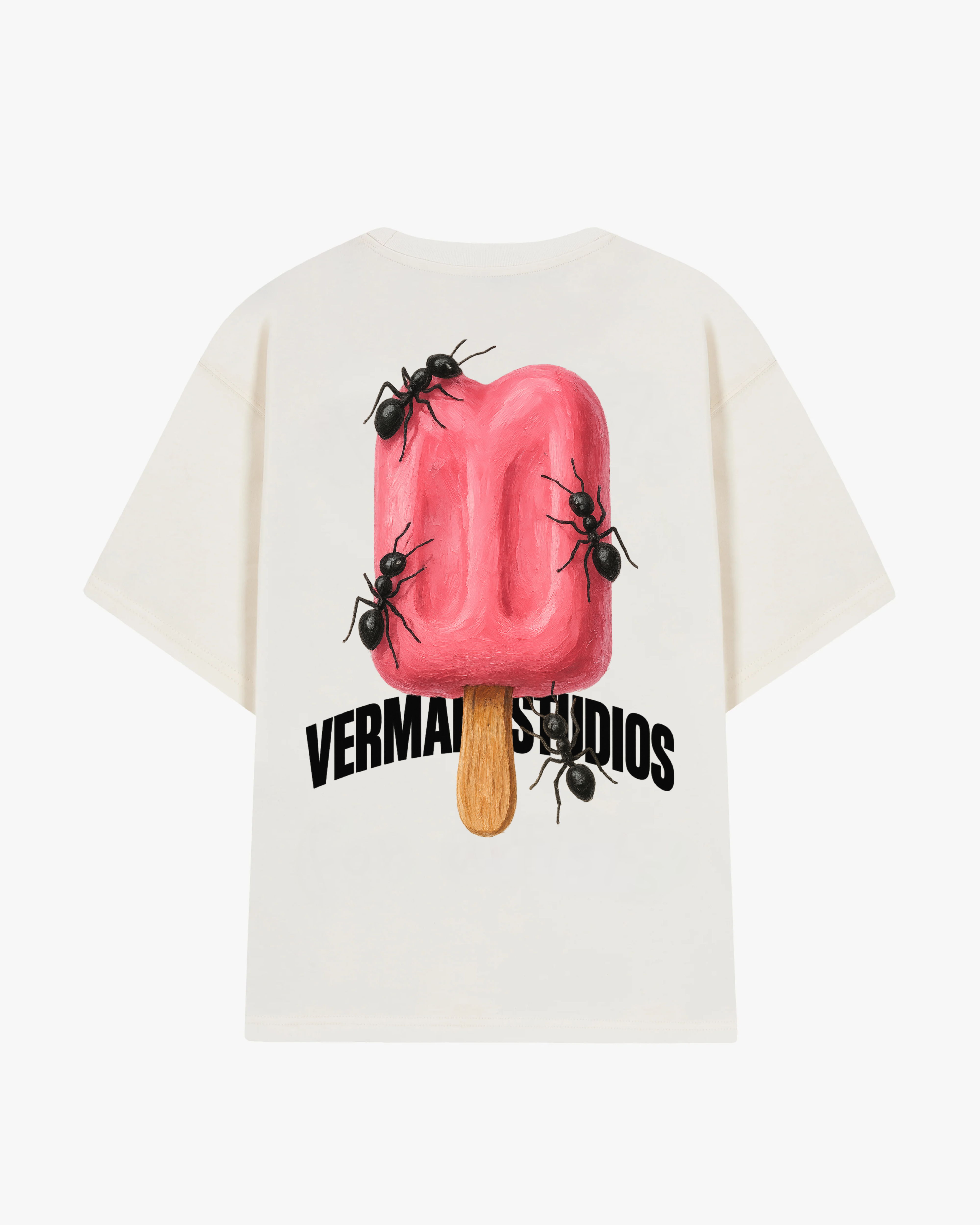 Popsicle Tee Beige