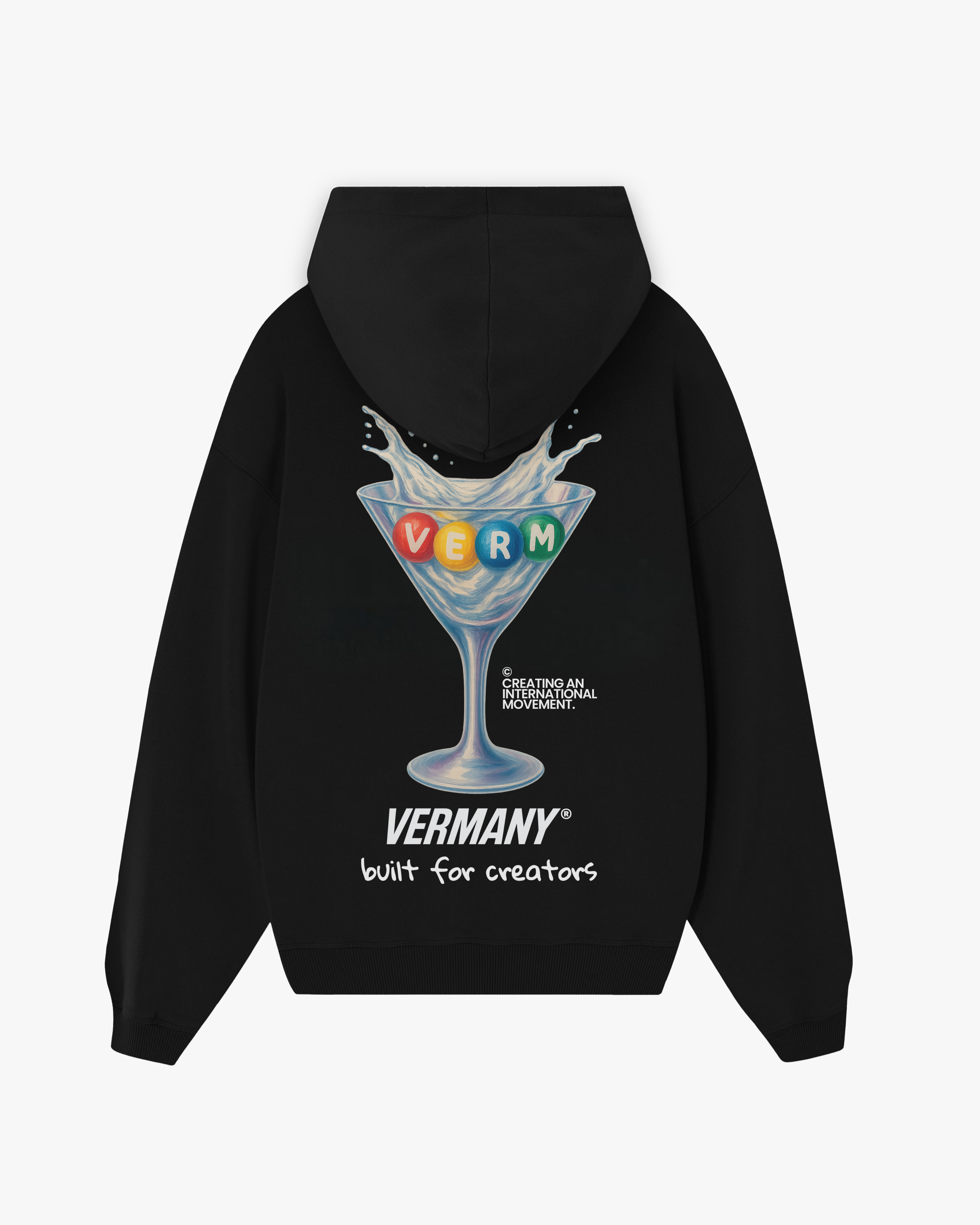Martini Hoodie Black
