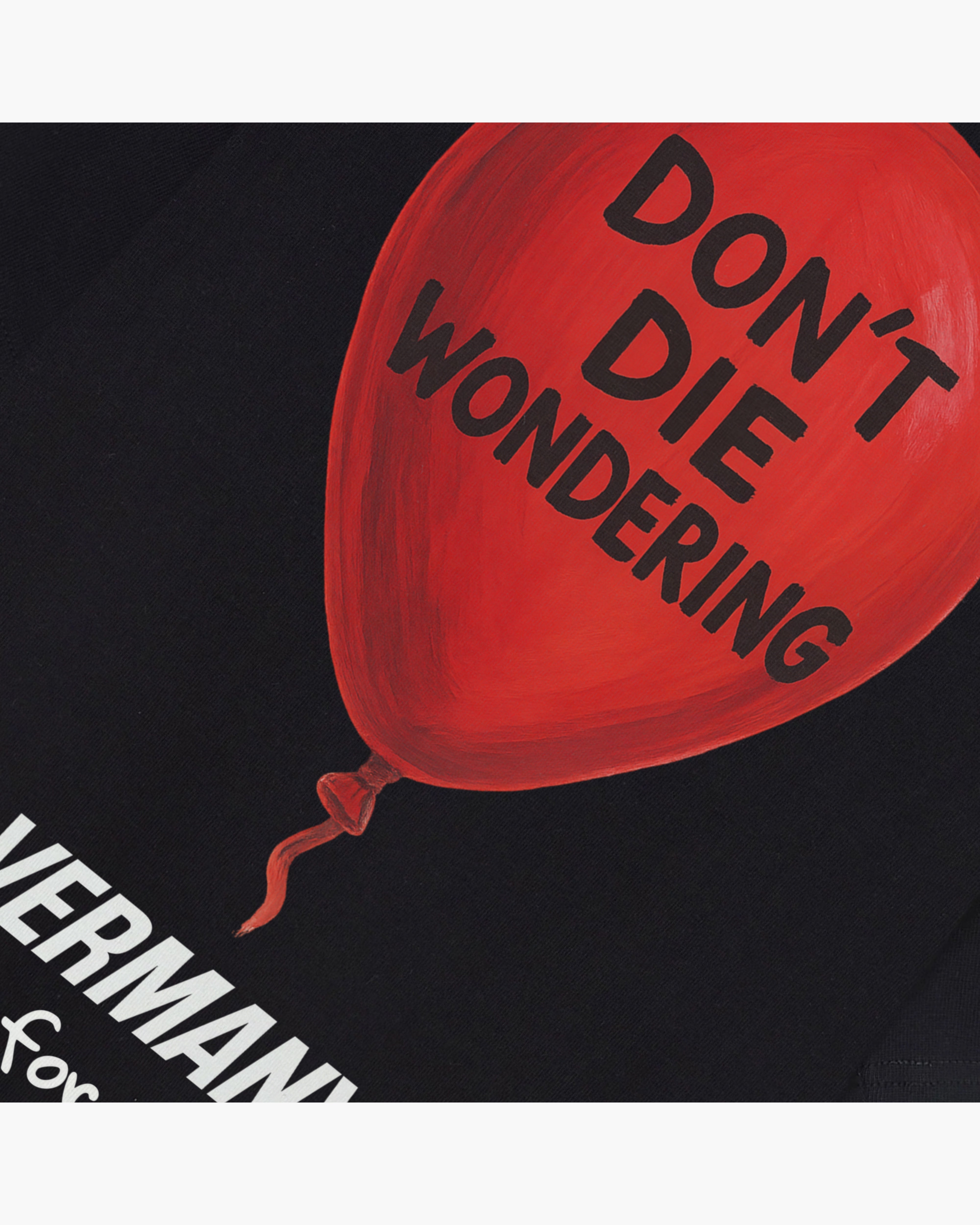 Balloon Tee Black