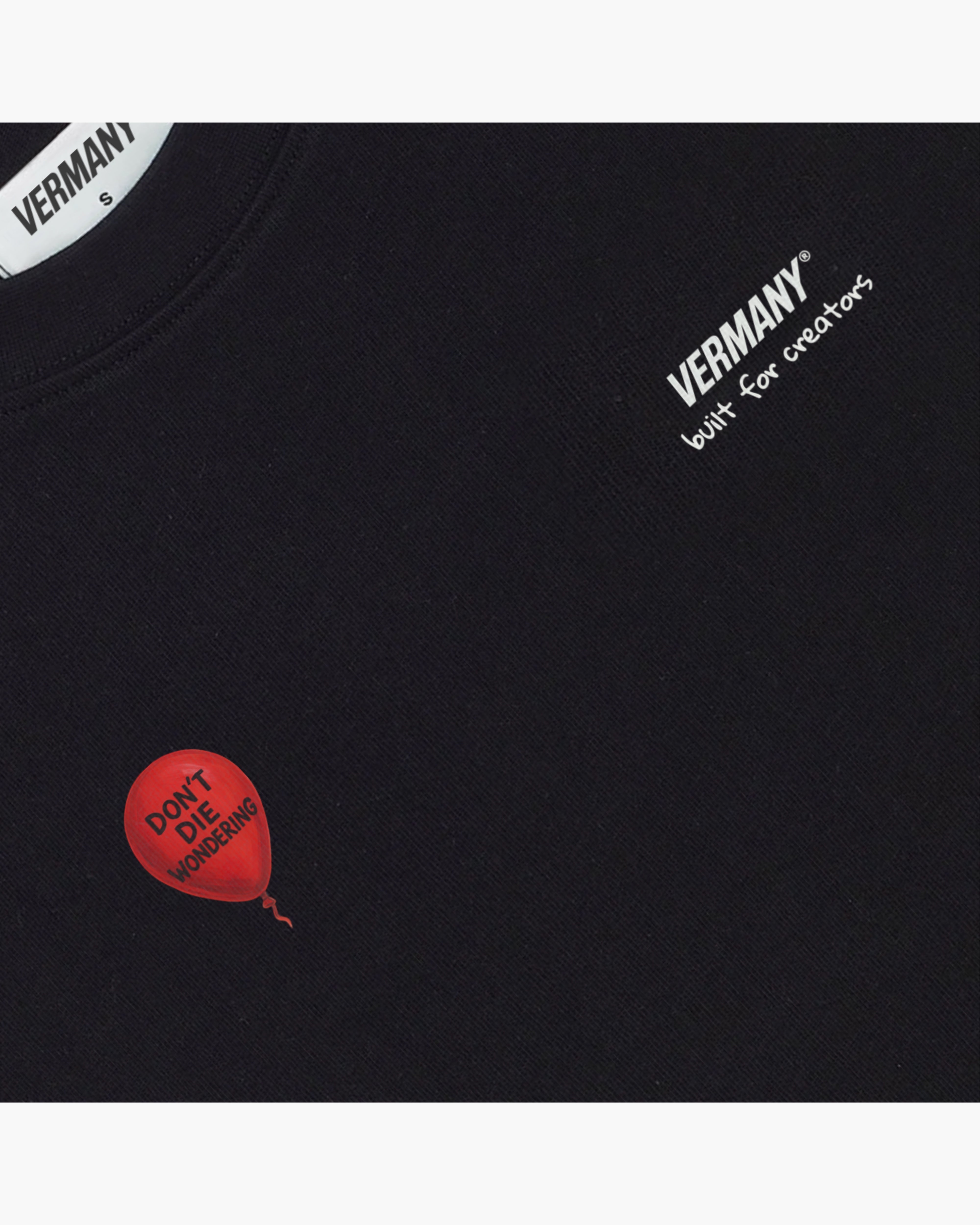 Balloon Tee Black