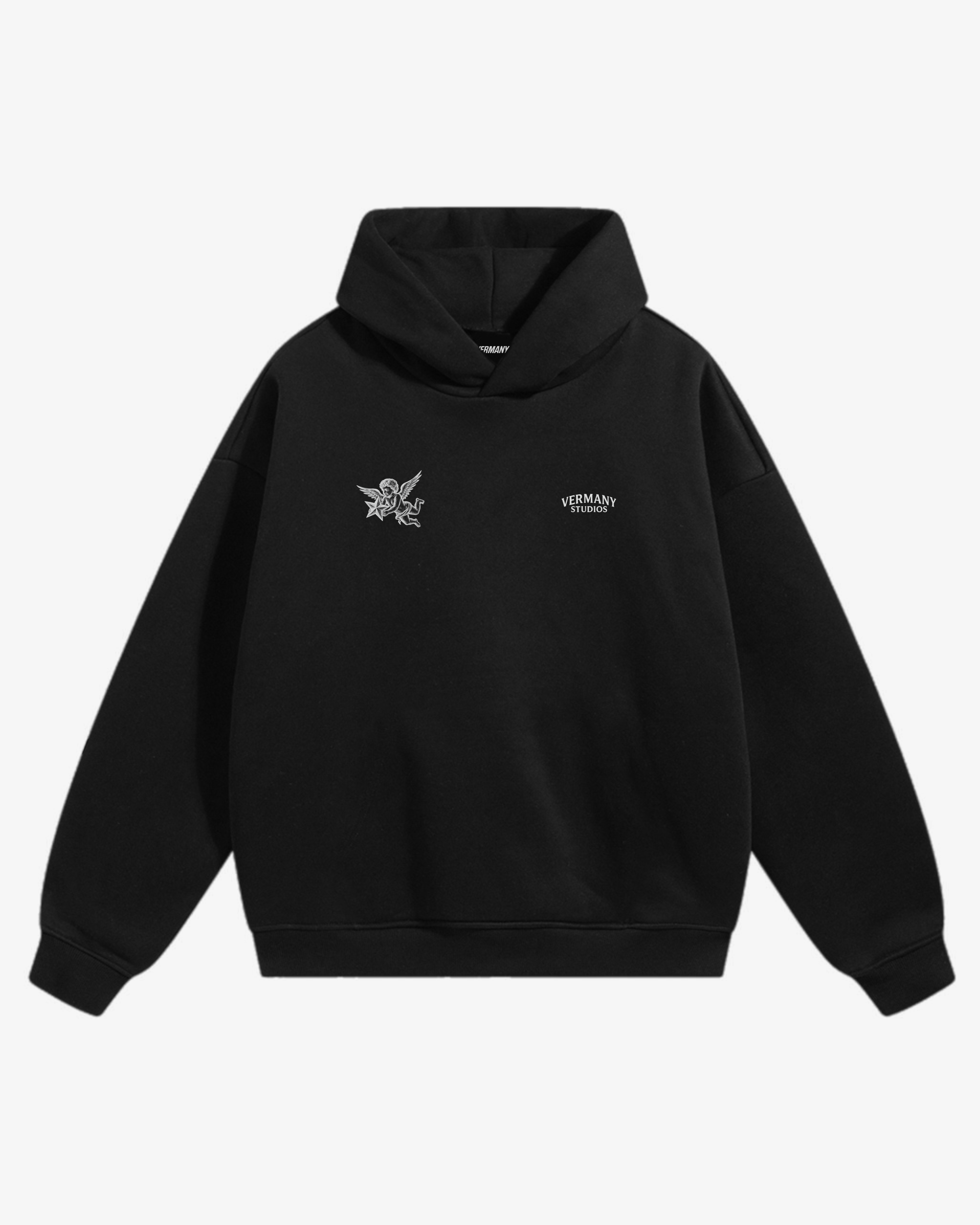 トップス VAULTROOM ANGEL HOODIE / BLK Angel Hoodie Black