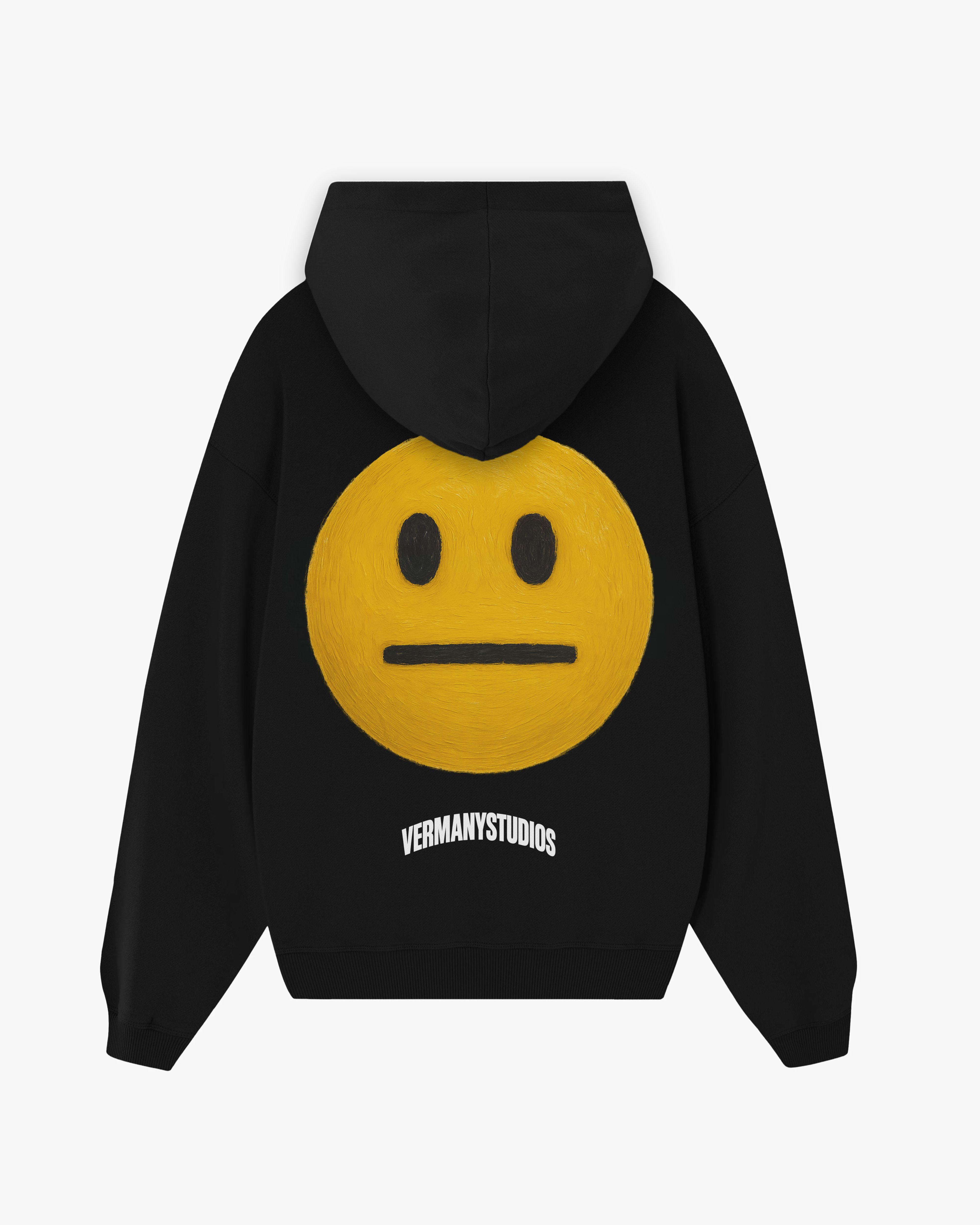 Emoticon Hoodie Black